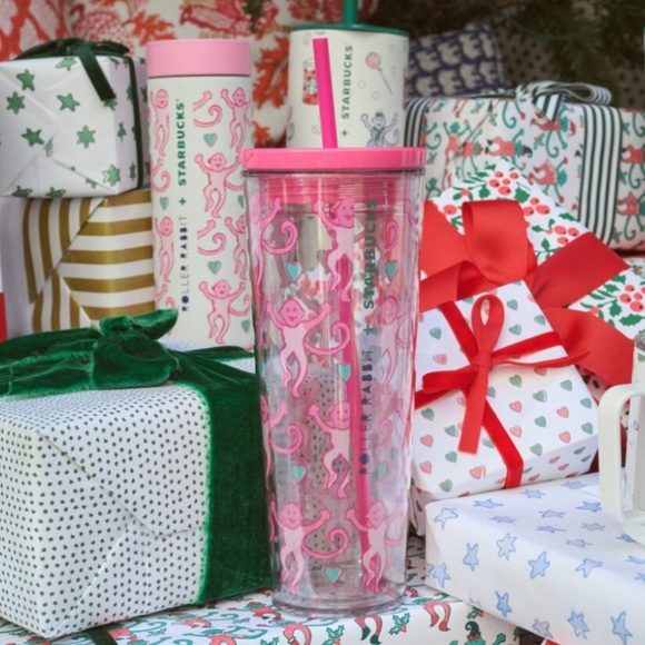 Starbucks Roller Rabbit Cold Cup Tumbler with Straw - Picture 2 of 2